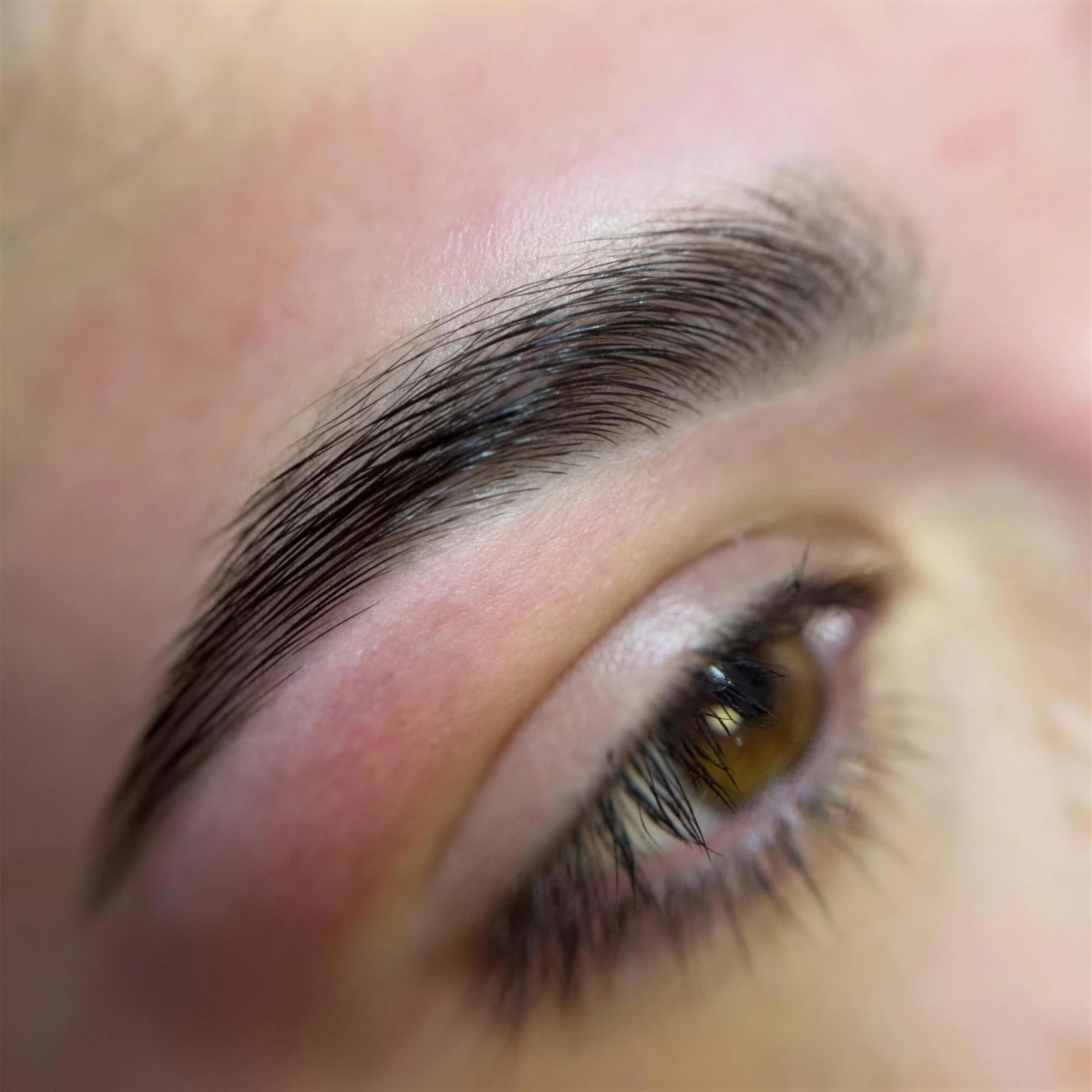 Sprâncene aranjate și gene definite la Prestige Beauty Salon Suceava